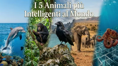 Quiz : Animale piu Intelligente : Top 5 dei Geni della Natura
