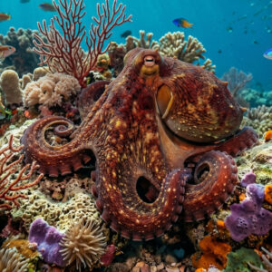 animale piu intelligente al mondo : polpo