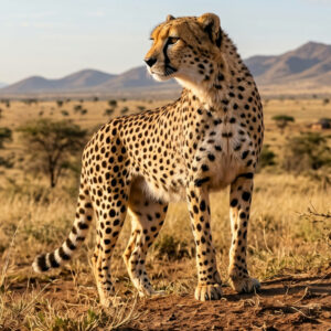 animale piu veloce : il ghepardo