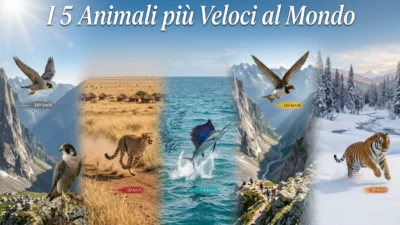Quiz : I 5 Animali più Veloci al Mondo : Record e Curiosità