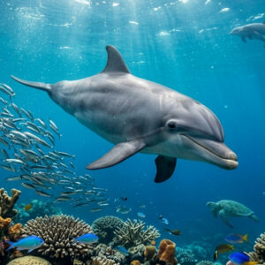 animali intelligenti : delfino