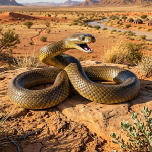 animali pericolosi : Serpente Taipan
