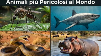 Quiz : Animali piu Pericolosi al Mondo : i 5 Killer Letali della Natura