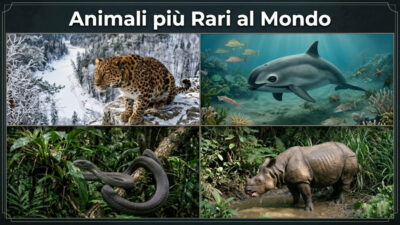 Quiz : Animali più Rari del Mondo : 5 specie che non hai mai visto prima
