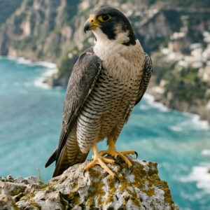 animali veloci : Falco Pellegrino