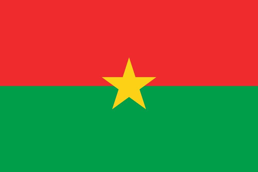 bandiera Burkina Faso quiz bandiere mondo
