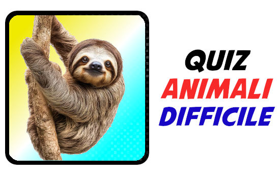 Quiz sugli Animali Difficile