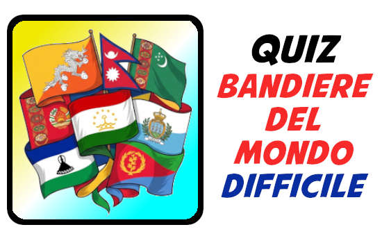bandiere del mondo quiz