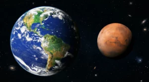 curiosita su marte con ta terra