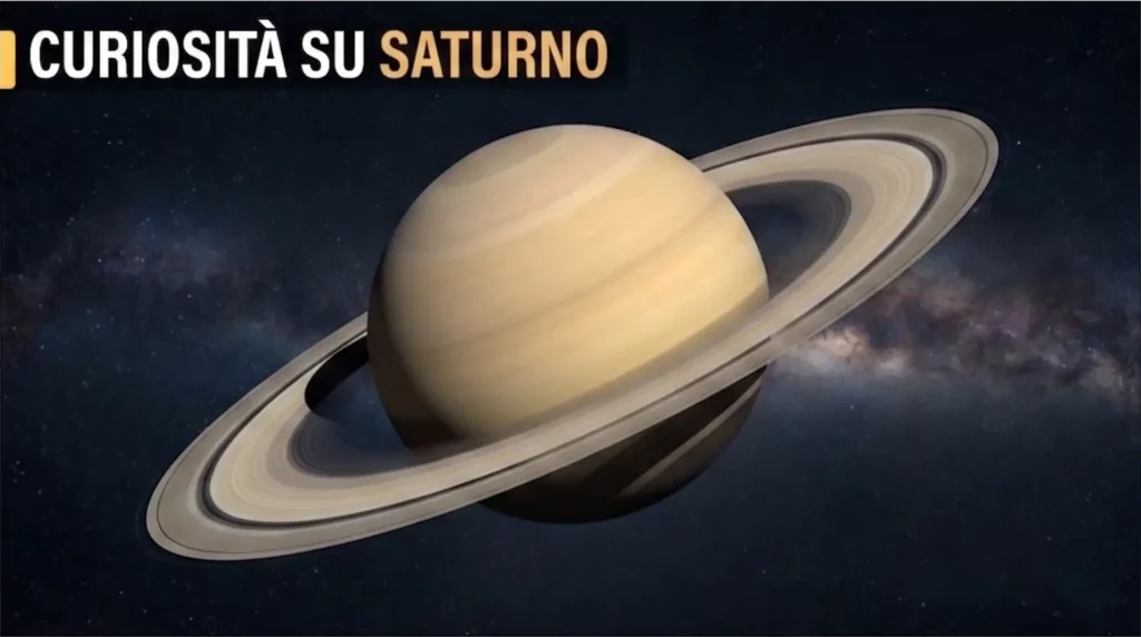 curiosita su saturno