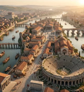 storia parigi : un'immagine di Lutetia